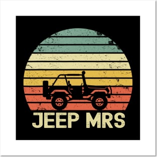 Jeep Mrs Vintage Jeep Posters and Art